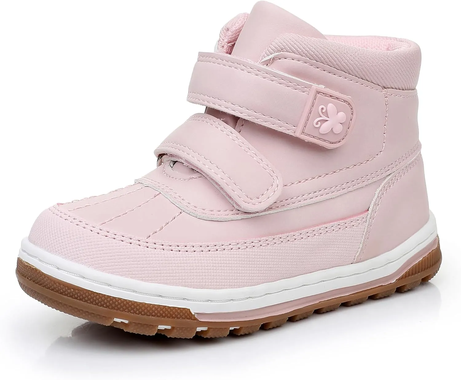 Ahannie Boys Girls Boots Toddler Kids Fall Boots Water Resistant Outdoor Ankle Shoes(Toddler/Littler Kid)