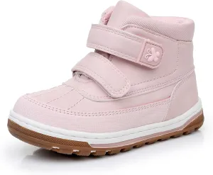 Ahannie Boys Girls Boots Toddler Kids Fall Boots Water Resistant Outdoor Ankle Shoes(Toddler/Littler Kid)