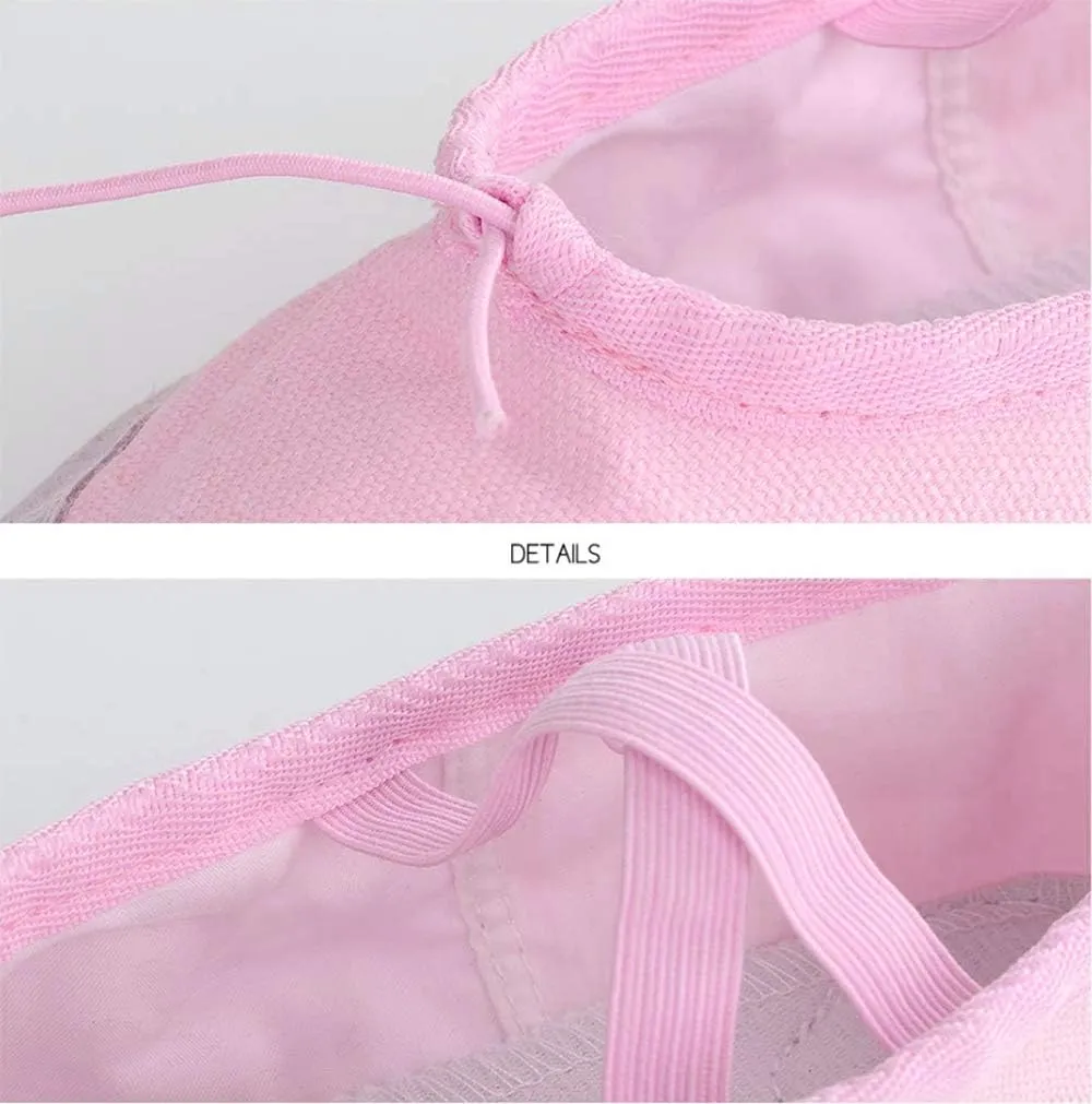 Ballet Shoes Dance Shoes Flat Training Shoes Canvas Split Leather Gymnastics Yoga Shoes Children, Adults