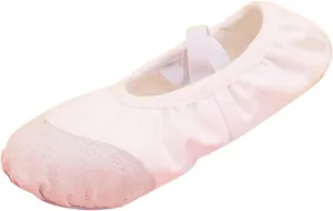 Ballet Shoes for Girls Toddler Ballet Slippers Soft Leather Boys Dance Shoes Dance Shoe Canvas Split (White, 9 Toddler)