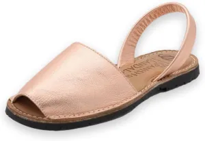 Classic Flat Sandals for Women – Dressy Soft Leather Peep Toe Women’s Flat Sandals, Casual Slip on Flats