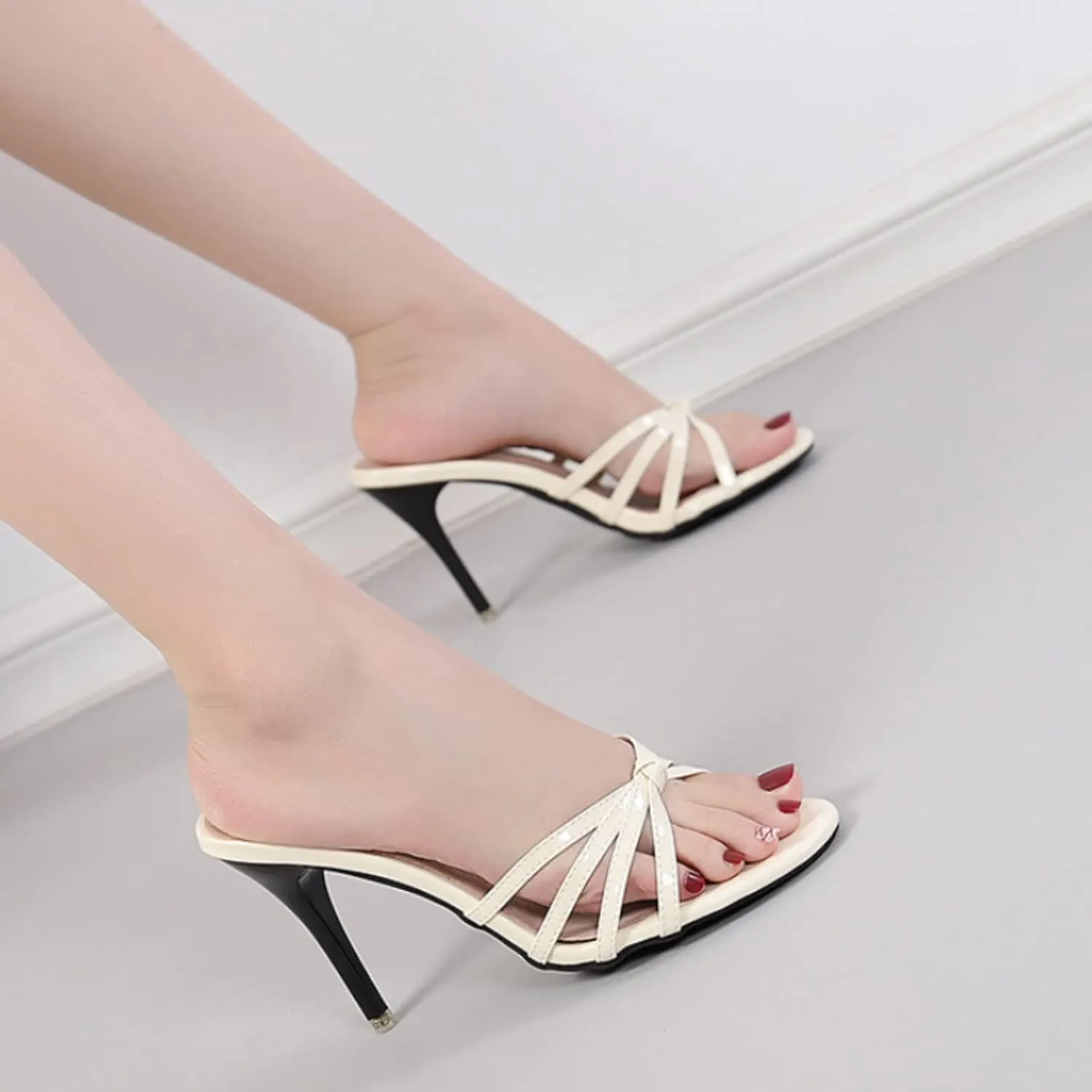Clear Heels for Women 2025 Sexy High Heel Stiletto Clear Platform Sandal Heels Exotic Platform Dancer Shoes