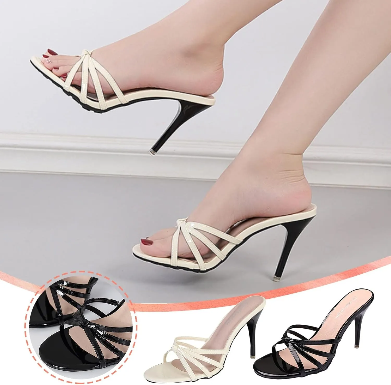 Clear Heels for Women 2025 Sexy High Heel Stiletto Clear Platform Sandal Heels Exotic Platform Dancer Shoes
