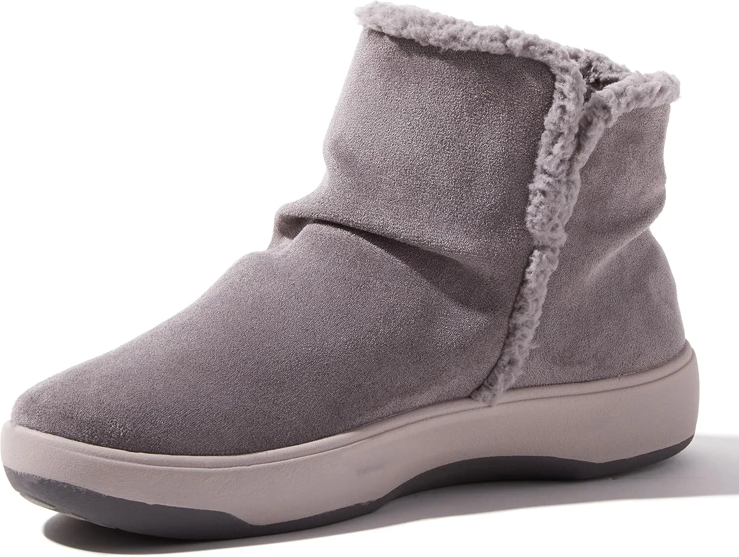 Dearfoams Women's Pine All Day Comfort and Water Resistant Ankle Boot