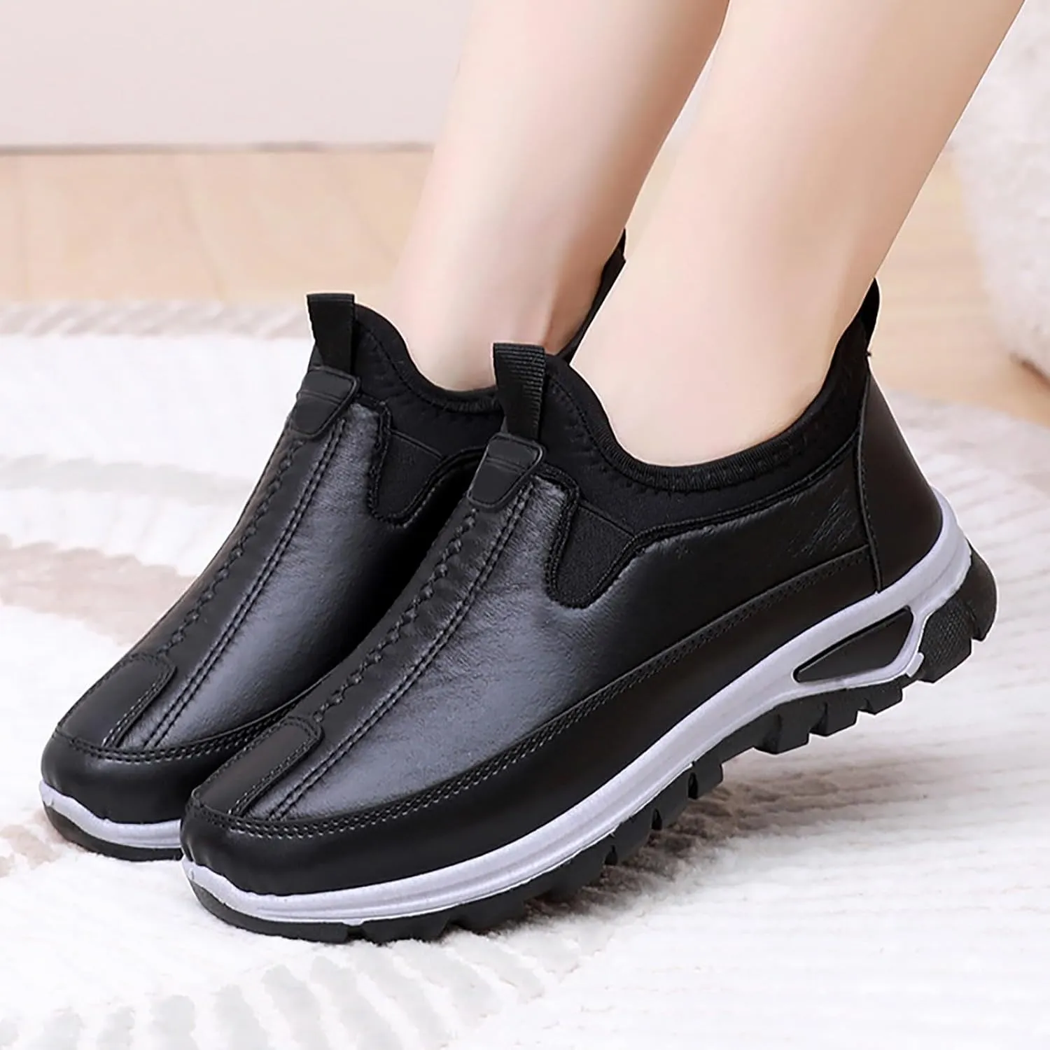 Dress Shoes for Women Sneakers for Men Loafers for Women Lightweight Cute Round Toe Christmas Tennis Shoes for Men Comfort Cute Casual Slip On Lightweight