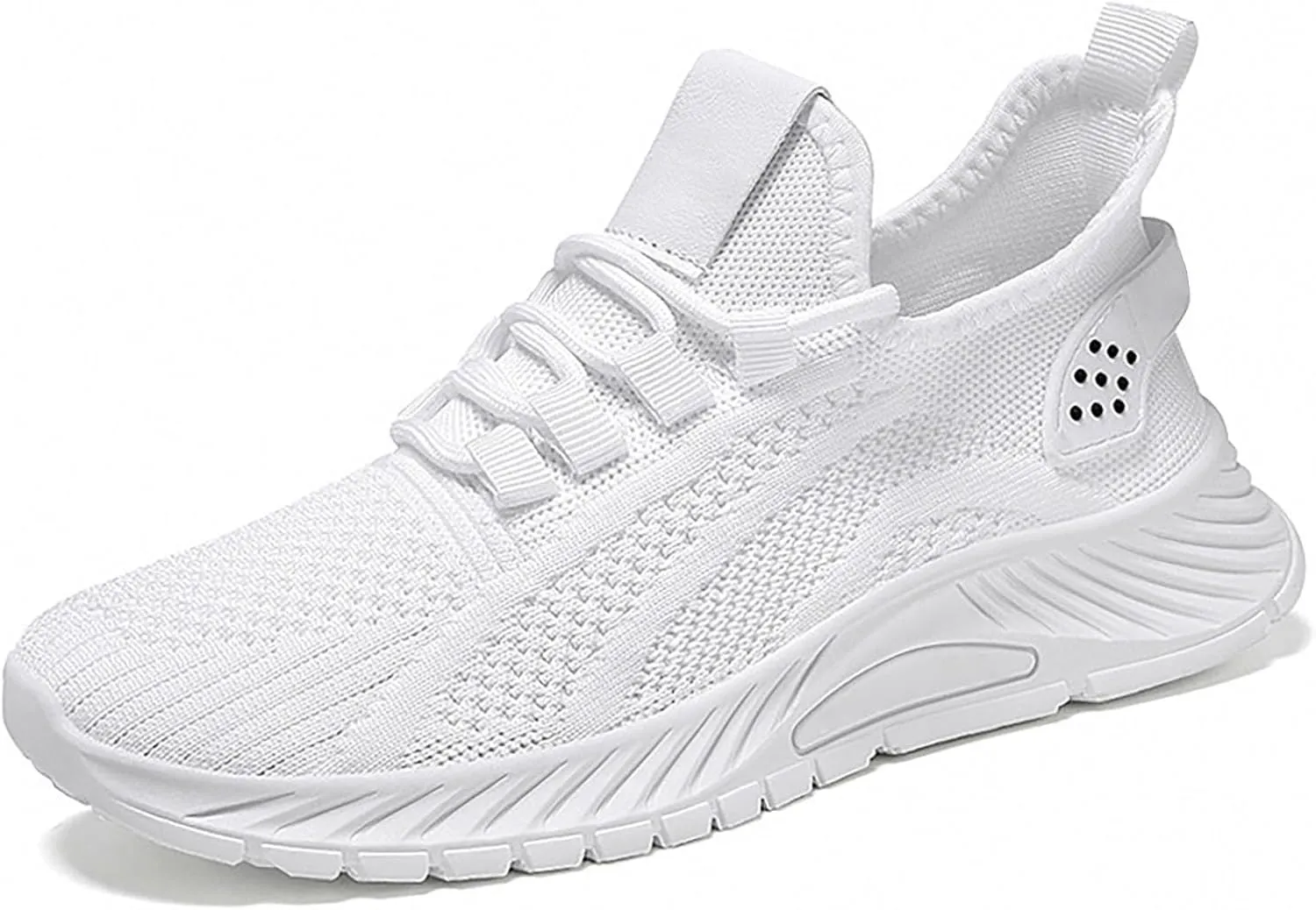 Dress Shoes for Women White Sneakers Men Wide Loafers for Women 2024 Closed Back Lightweight Breathable Christmas Tennis Shoes Women's Wide Loafers