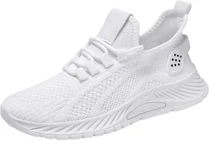 Dress Shoes for Women White Sneakers Men Wide Loafers for Women 2024 Closed Back Lightweight Breathable Christmas Tennis Shoes Women's Wide Loafers