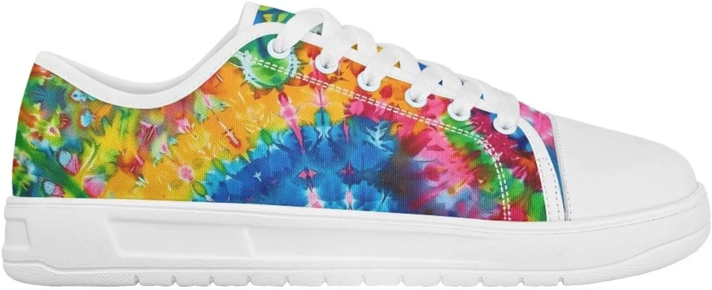 Fashion Sneakers for Women 2025 Colorful Canvas Shoes Lightweight Casual Sneakers