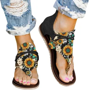 Gibobby Gladiator Sandals for Women Thong Sandals Flip Flop Dressy Summer Flat Travel Bohemian Roman Beach Open Toe Shoes