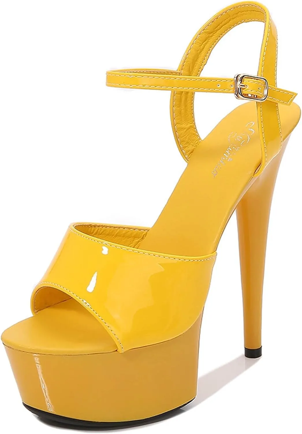High Heels for Women Ankle Strap Platform Stiletto Heels Open Toe High Heel Sandals Buckle Party Dance Dressy Shoes