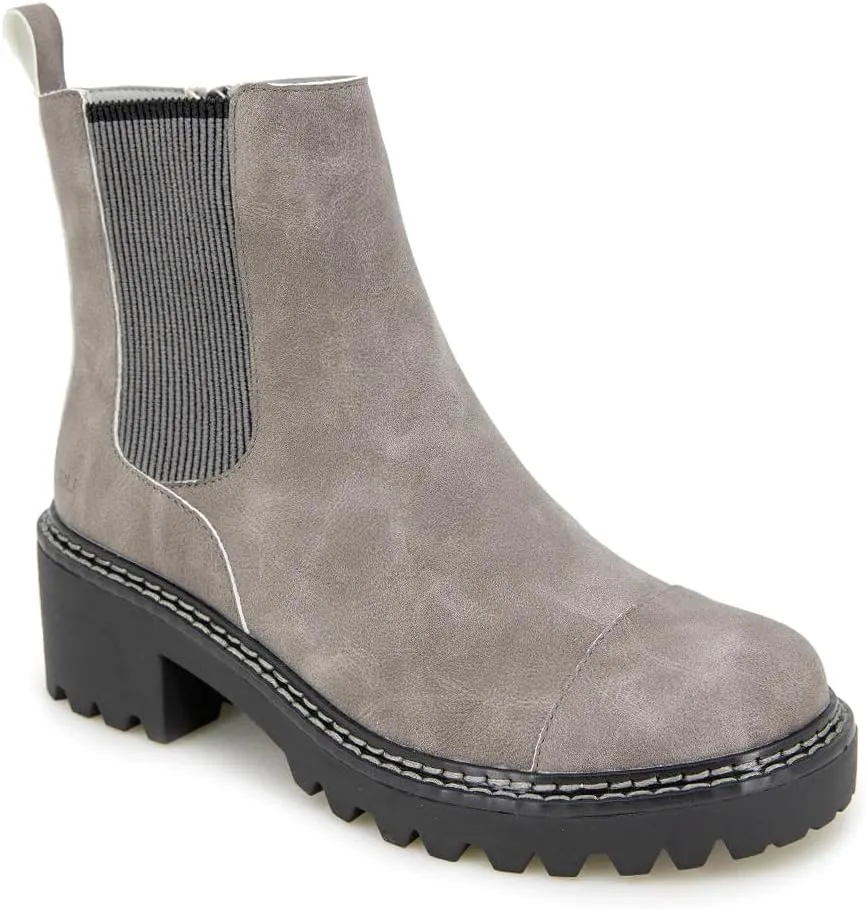 JBU Women's Reed Fashion Comfort Inside Zipper Water Resistant Chelsea Boot