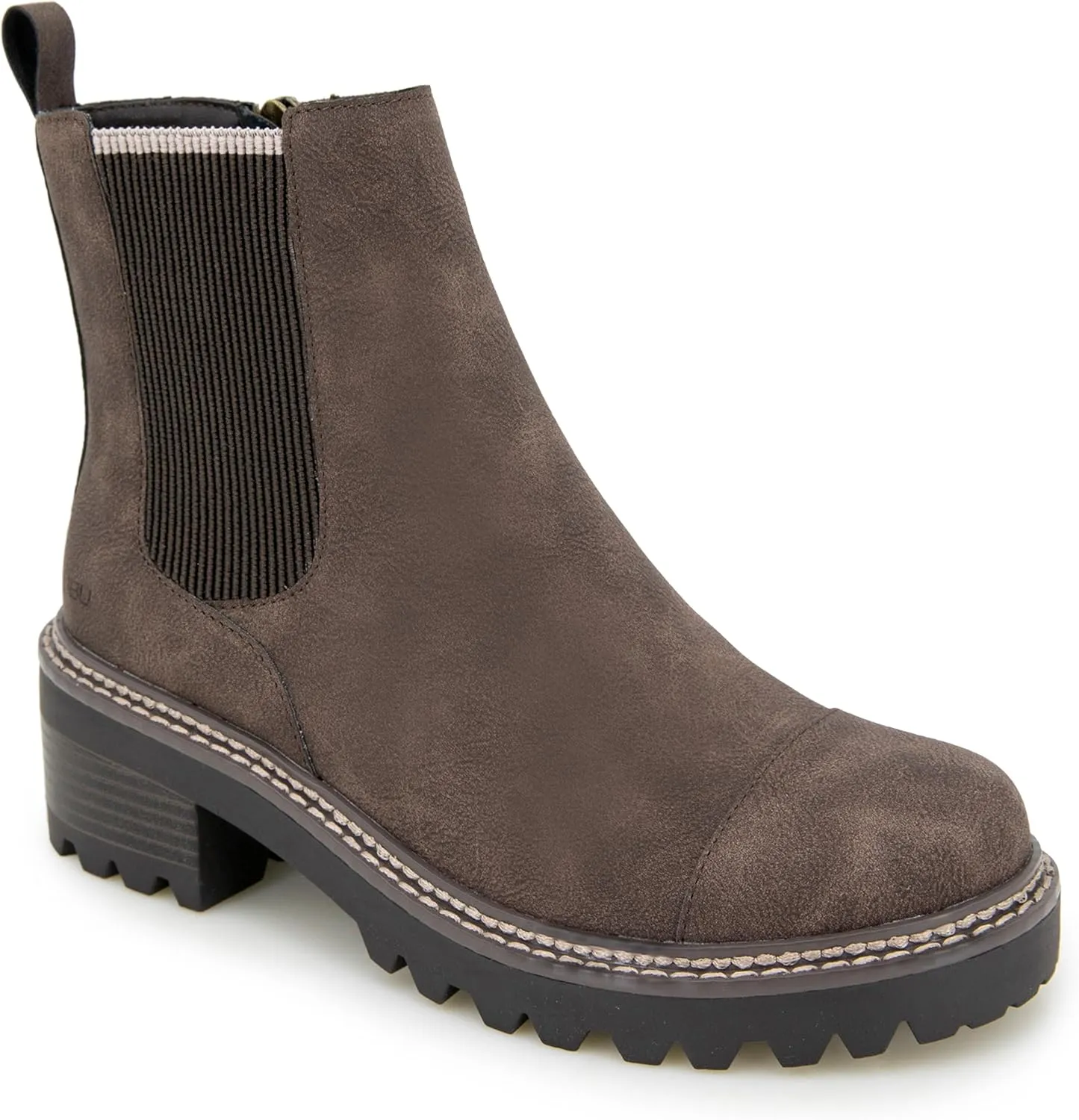 JBU Women's Reed Fashion Comfort Inside Zipper Water Resistant Chelsea Boot