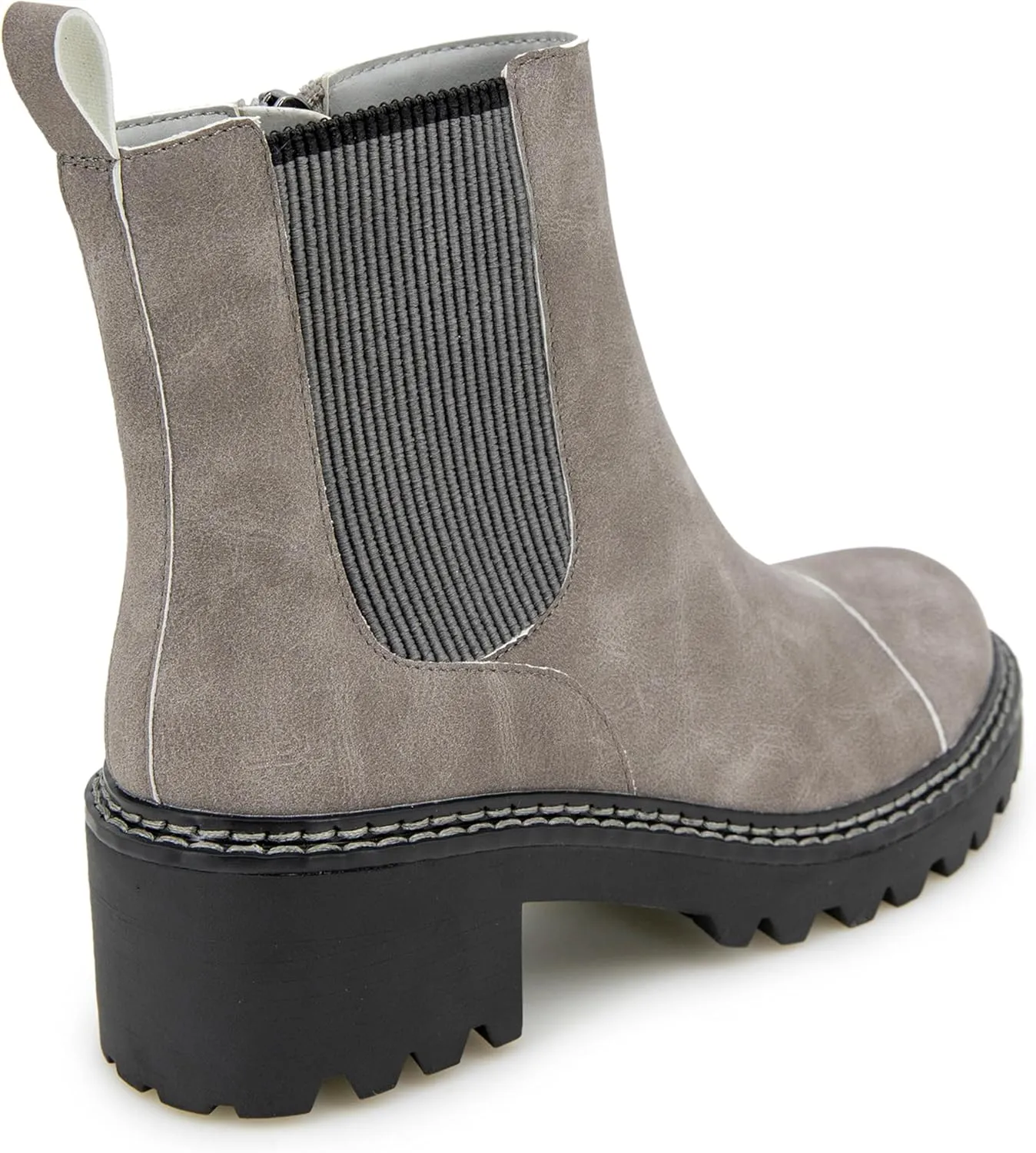 JBU Women's Reed Fashion Comfort Inside Zipper Water Resistant Chelsea Boot