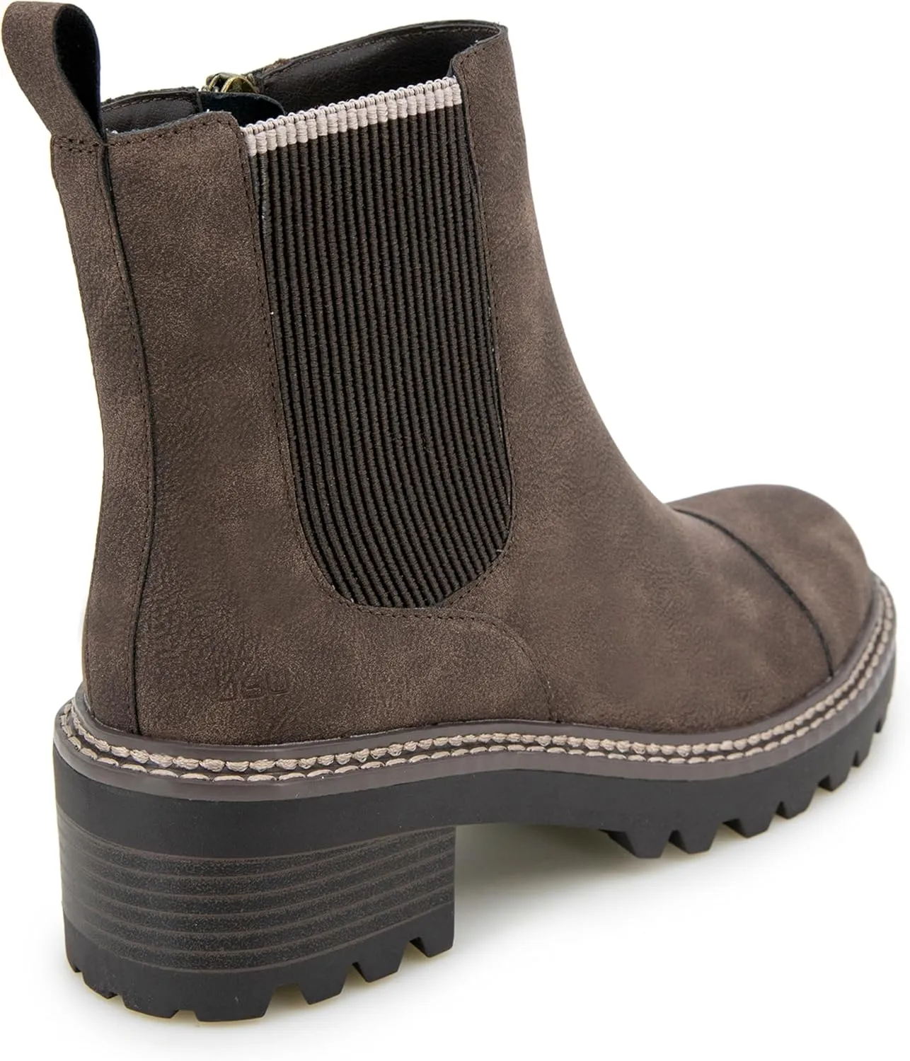 JBU Women's Reed Fashion Comfort Inside Zipper Water Resistant Chelsea Boot