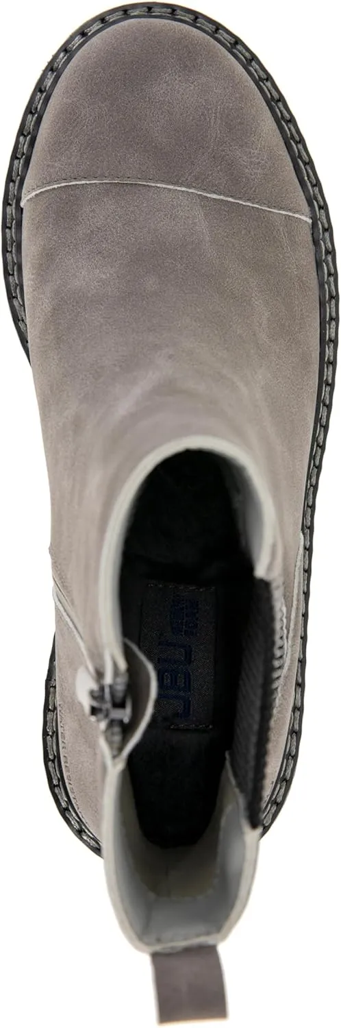 JBU Women's Reed Fashion Comfort Inside Zipper Water Resistant Chelsea Boot