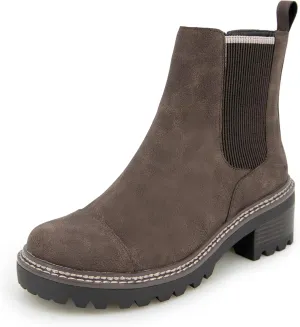 JBU Women's Reed Fashion Comfort Inside Zipper Water Resistant Chelsea Boot