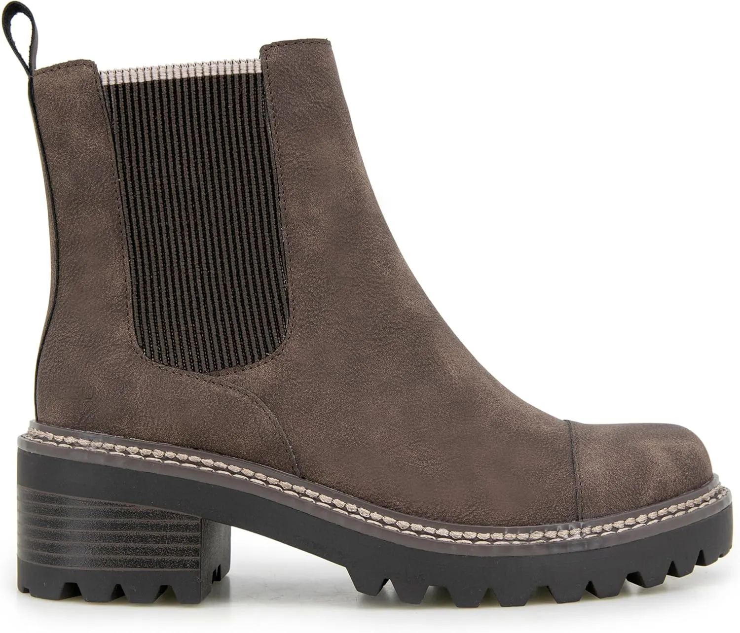 JBU Women's Reed Fashion Comfort Inside Zipper Water Resistant Chelsea Boot