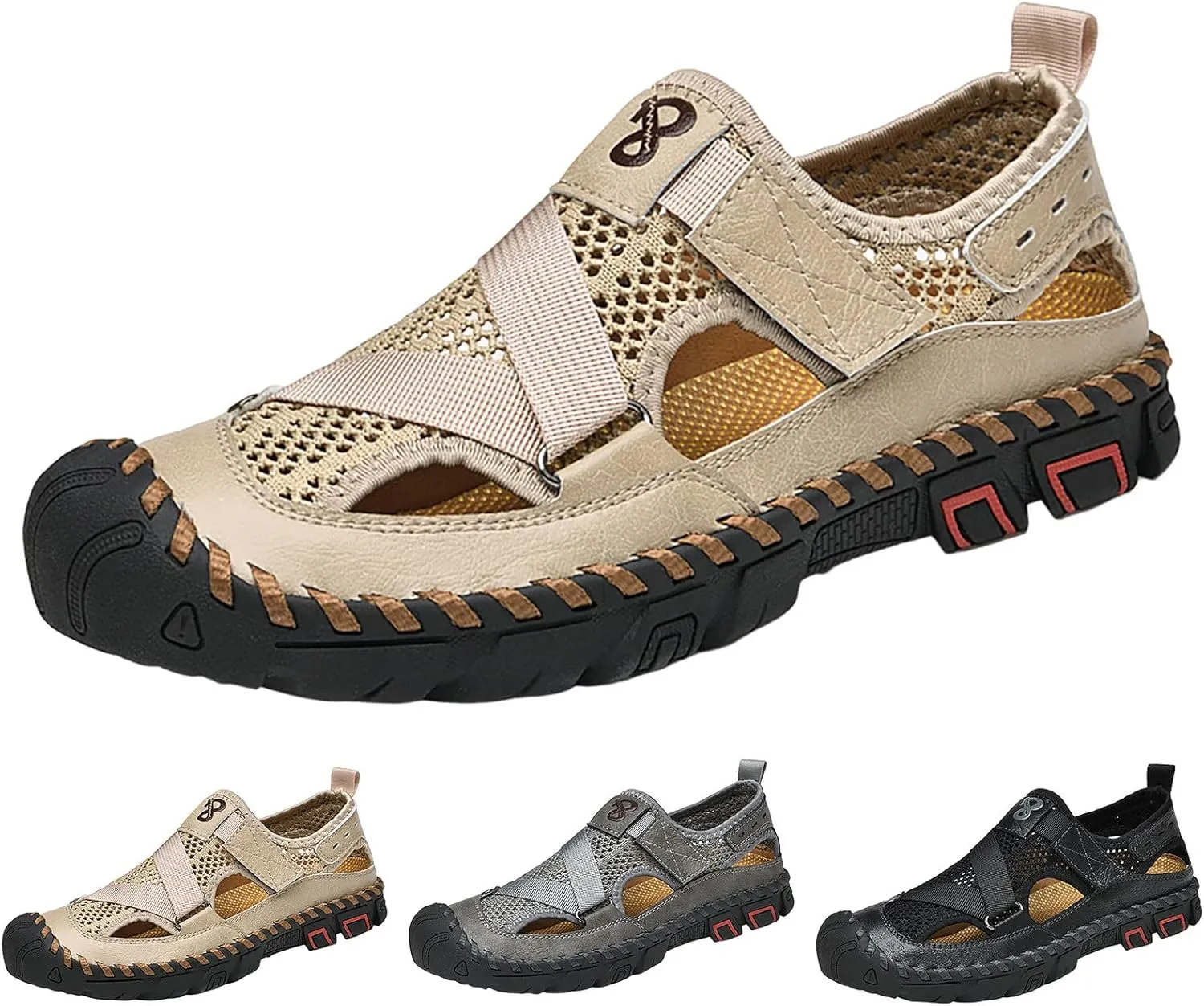 Mens Beach Sandals Sport Sandals Outdoor Hiking Sandal Mens Outdoor Beach Travel Summer