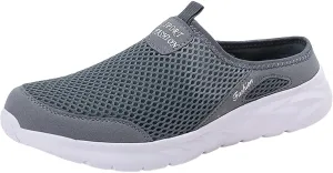 Men's Comfortable Canvas Shoes Lightweight Breathable Walking Shoe Gym Tennis Outdoor Non Slip Jogging Sneakers