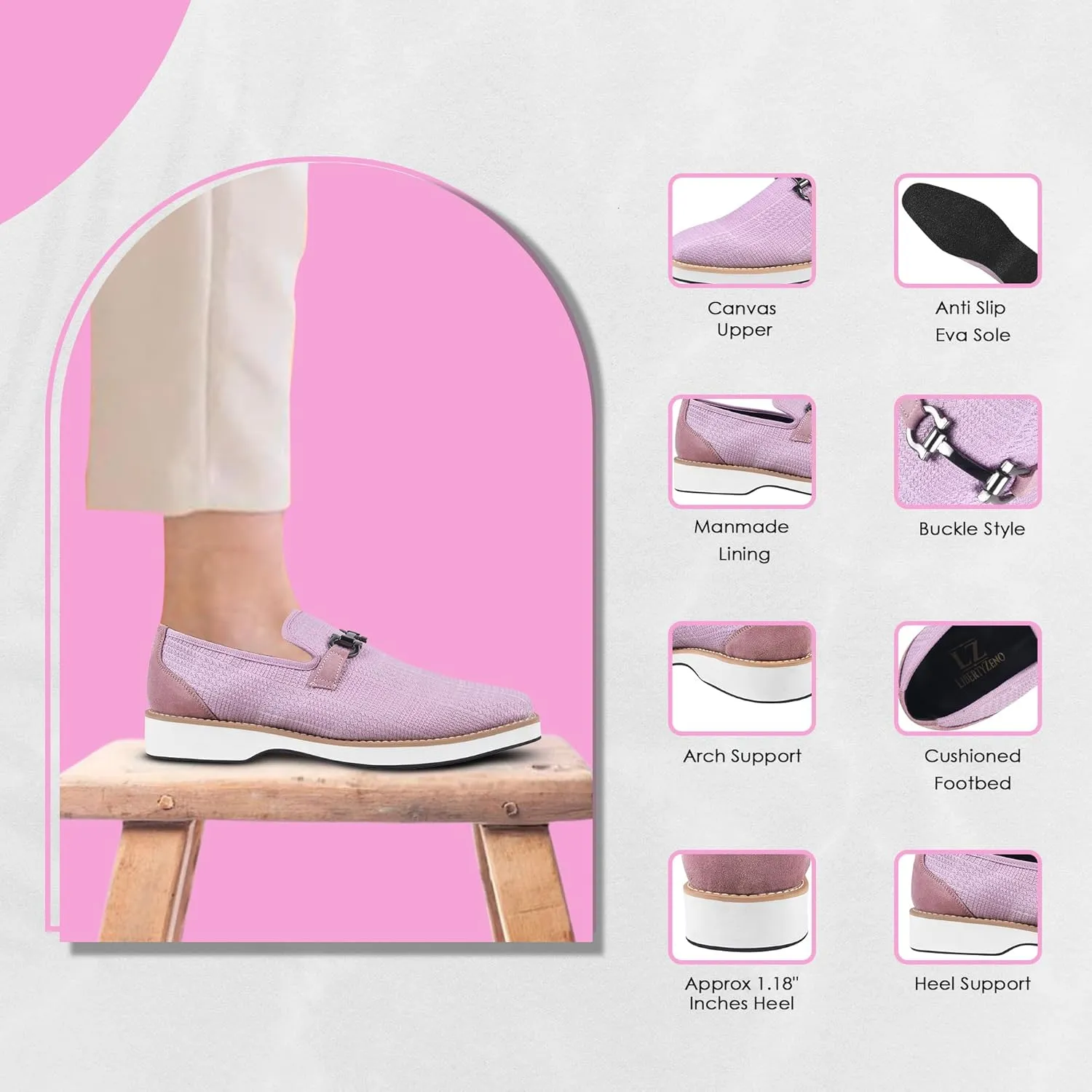 Mens Prom Shoes - Mens Tuxedo Canvas Textile and Suede Leather Noble Loafers and Slip On Wedding Party Shoes