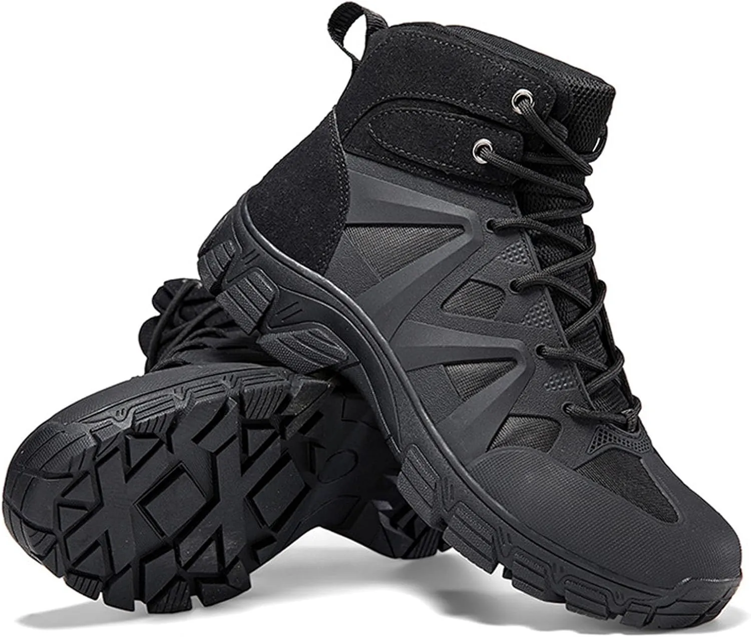 Mens Tactical Boots 6 Inches Lightweight Military Combat Boots Work army boots for men