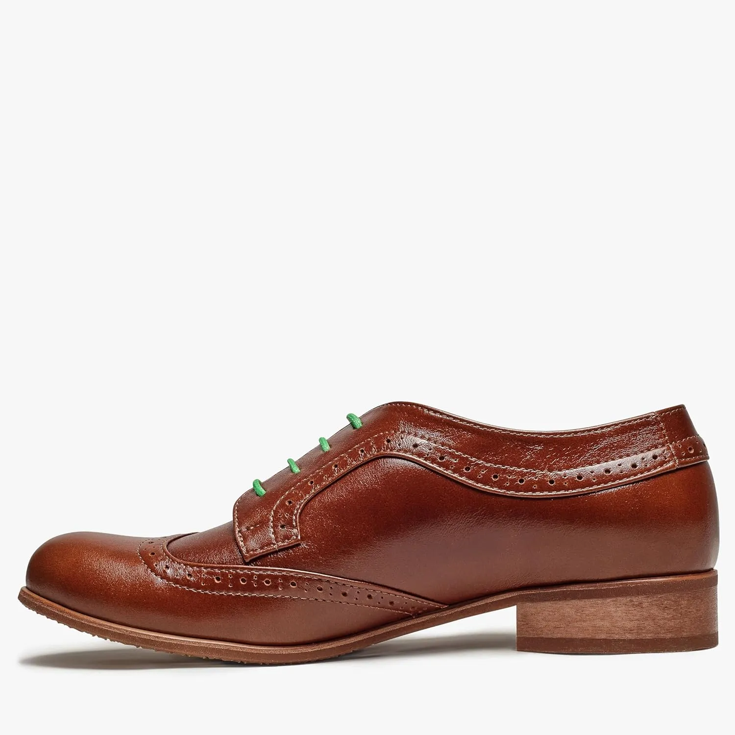 Oxford Shoes for Women - Premium Leather Comfortable Business Casual & Office Shoes – 1” Heel - Consciously Handcrafted in Europe