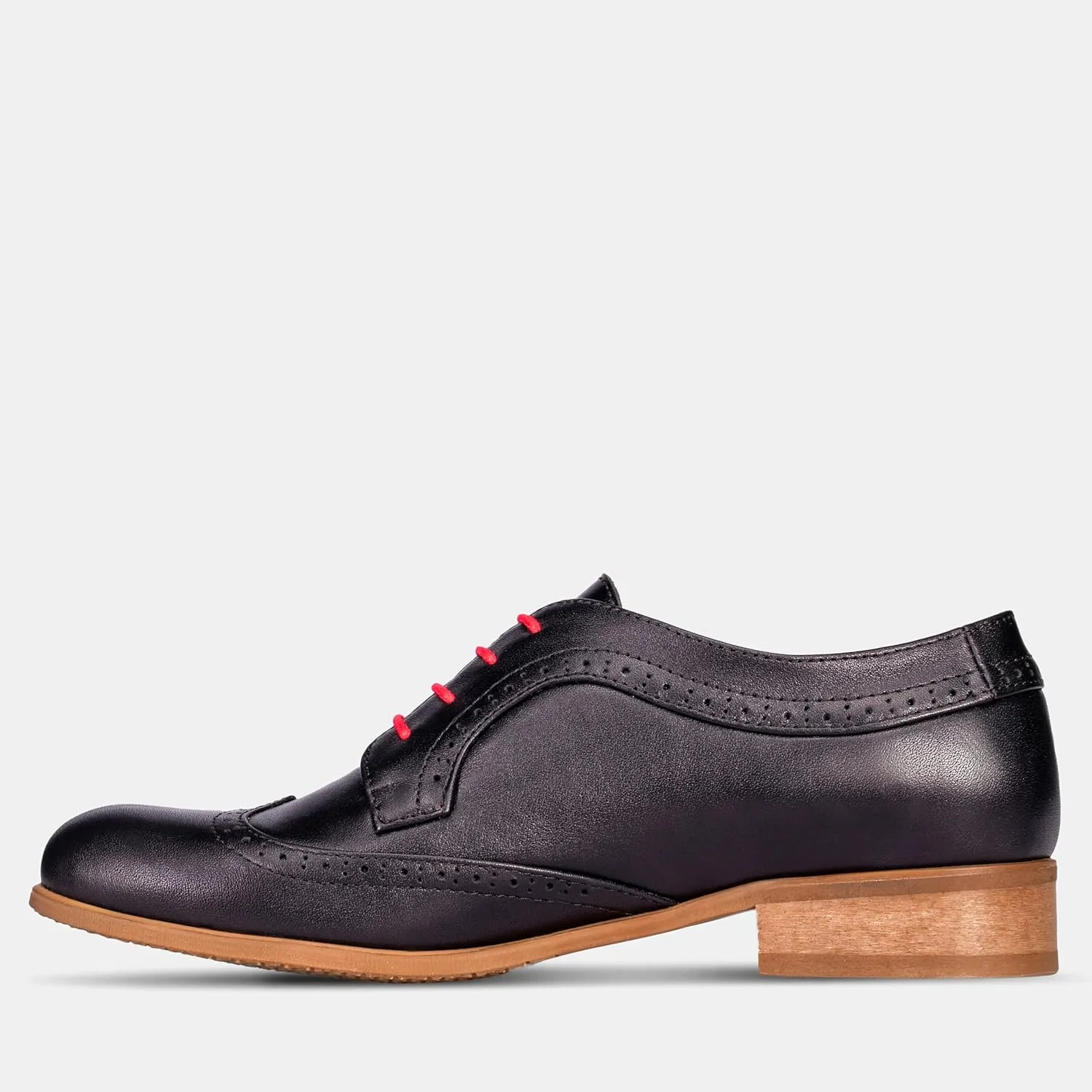 Oxford Shoes for Women - Premium Leather Comfortable Business Casual & Office Shoes – 1” Heel - Consciously Handcrafted in Europe