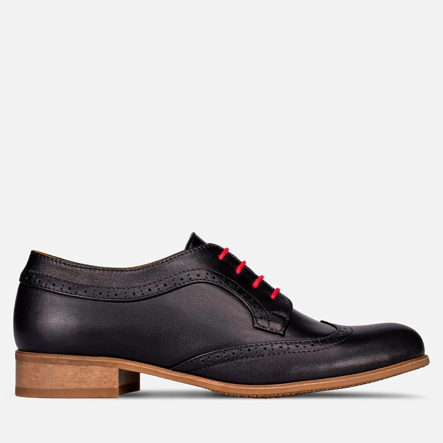 Oxford Shoes for Women - Premium Leather Comfortable Business Casual & Office Shoes – 1” Heel - Consciously Handcrafted in Europe