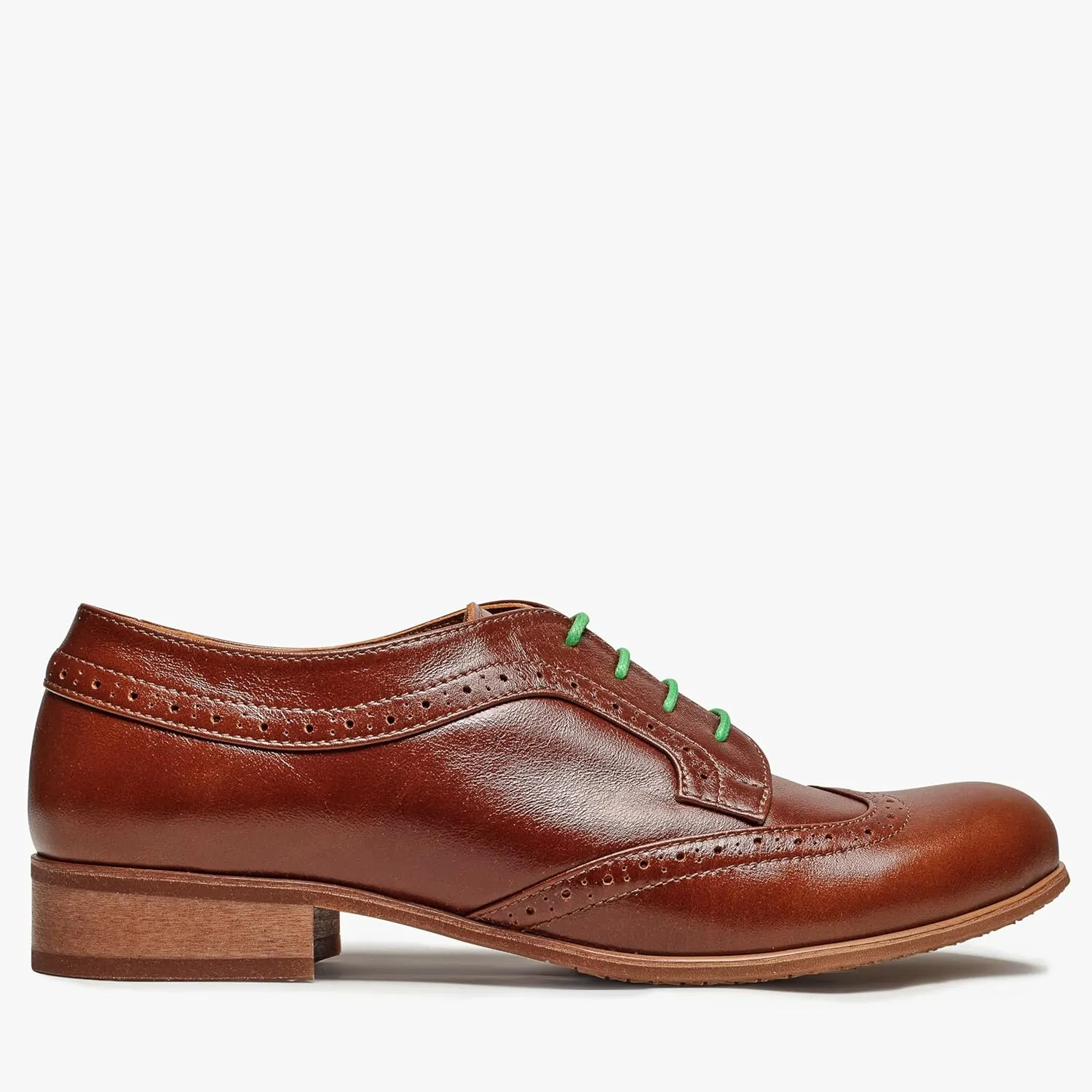 Oxford Shoes for Women - Premium Leather Comfortable Business Casual & Office Shoes – 1” Heel - Consciously Handcrafted in Europe