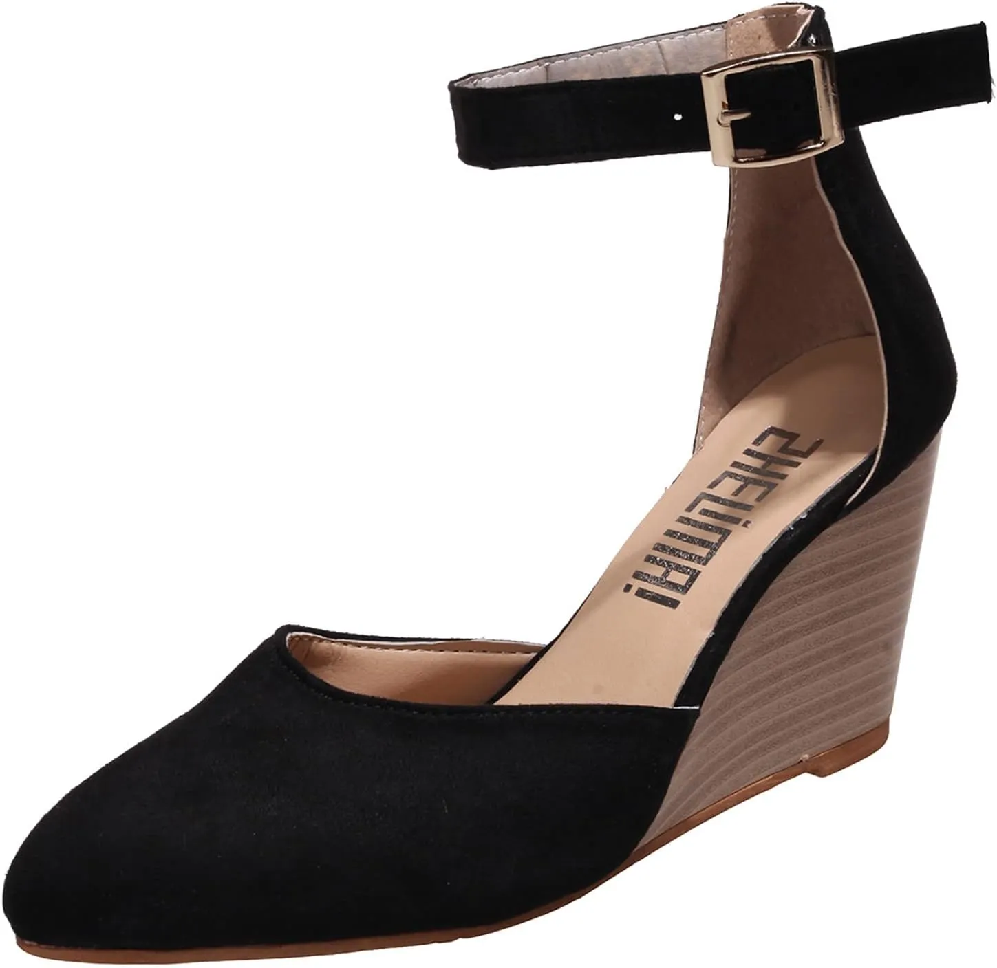 Platform Sandals Women Dressy Two-Strap Buckle Chunky Heel Lightweight Summer Party Sandals Padded Footbed 2025 Spring and Summer Vacation