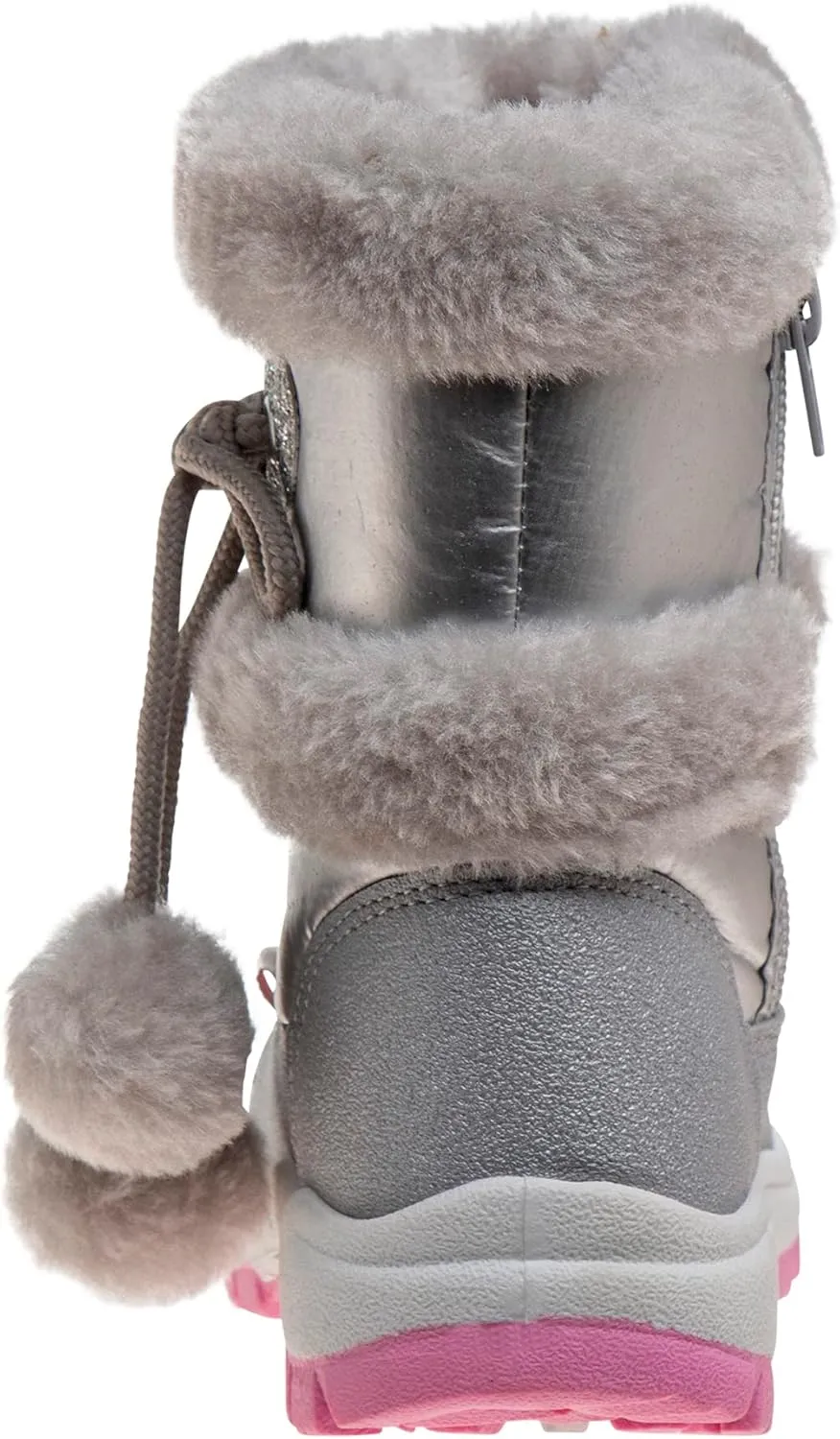 Rugged Bear Girl's Snow Boots Unicorn Raibow Print