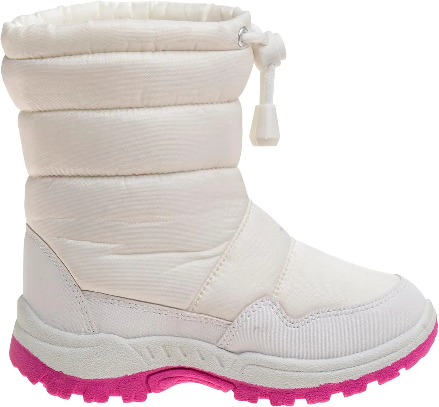 Rugged Bear Girl's Snow Boots Unicorn Raibow Print