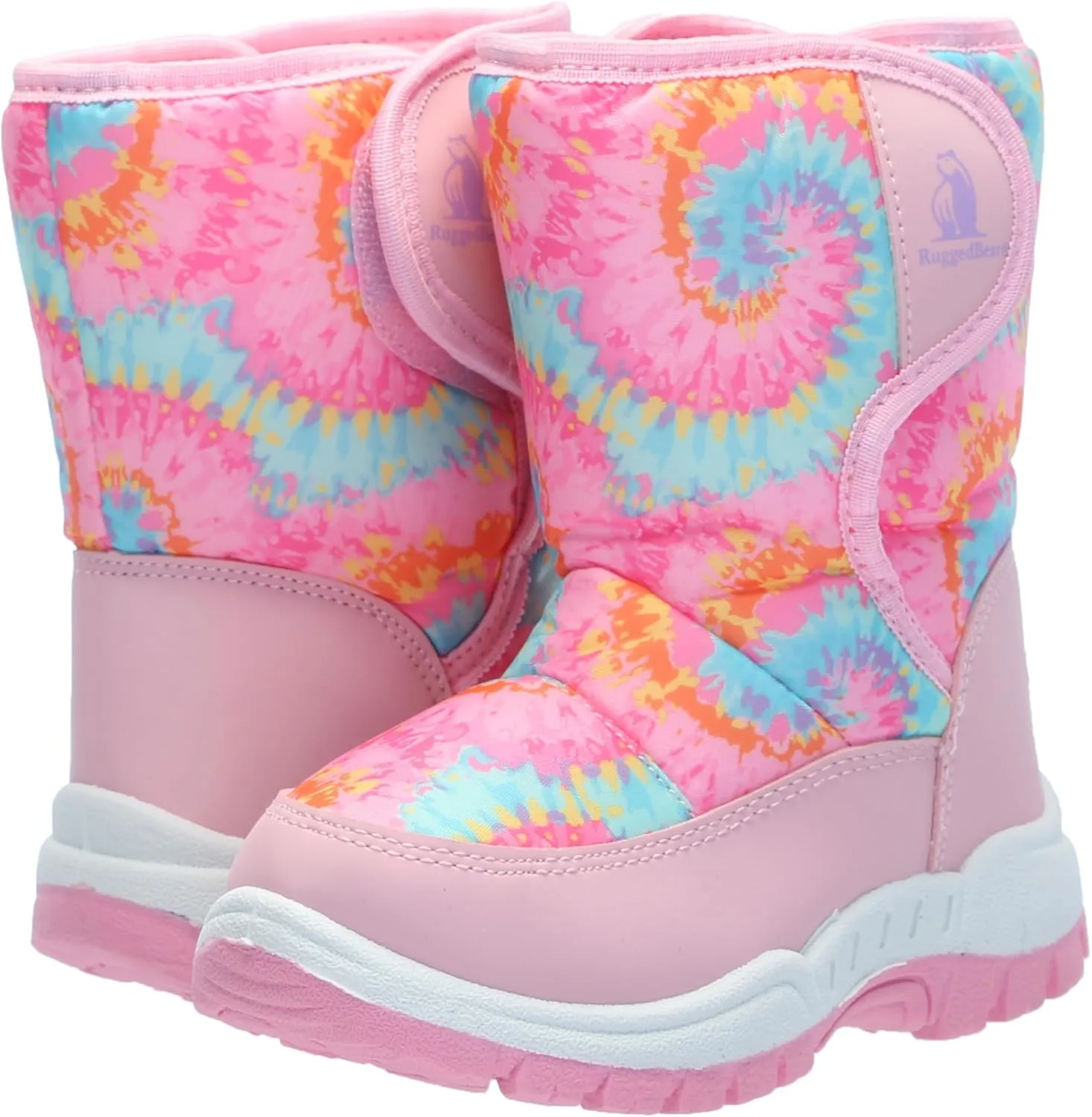 Rugged Bear Girl's Winter Water Resistant Snow Boots