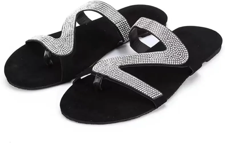 Sandals for Women Wide Width,Women Wedge Heel Sandals Sandals Floral Roman Flat Slippers Casual Beach Indoor Outdoor Shoes