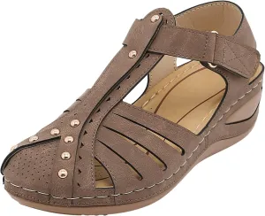 SBGMoSJ Shoes for Bunions and Wide Feet Women Summer Sandals for Women 2024 Black Gold Sandals for Women Dressy Flats Casual Summer Sandals Orthopedic Flip Flops with Heel Zapatos Plataforma De Mujer