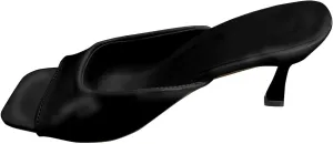 Slip on Elegant Pumps Toe Heels for Women Sexy 3 Inches Stiletto High Heels for Women Dressy Slip On Comfortable Wide