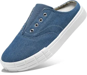 STQ Slip On Orthopedic Wide ShoesLightweight Women Backless Casual Plantar Fasciitis Relief Mule Sneakers