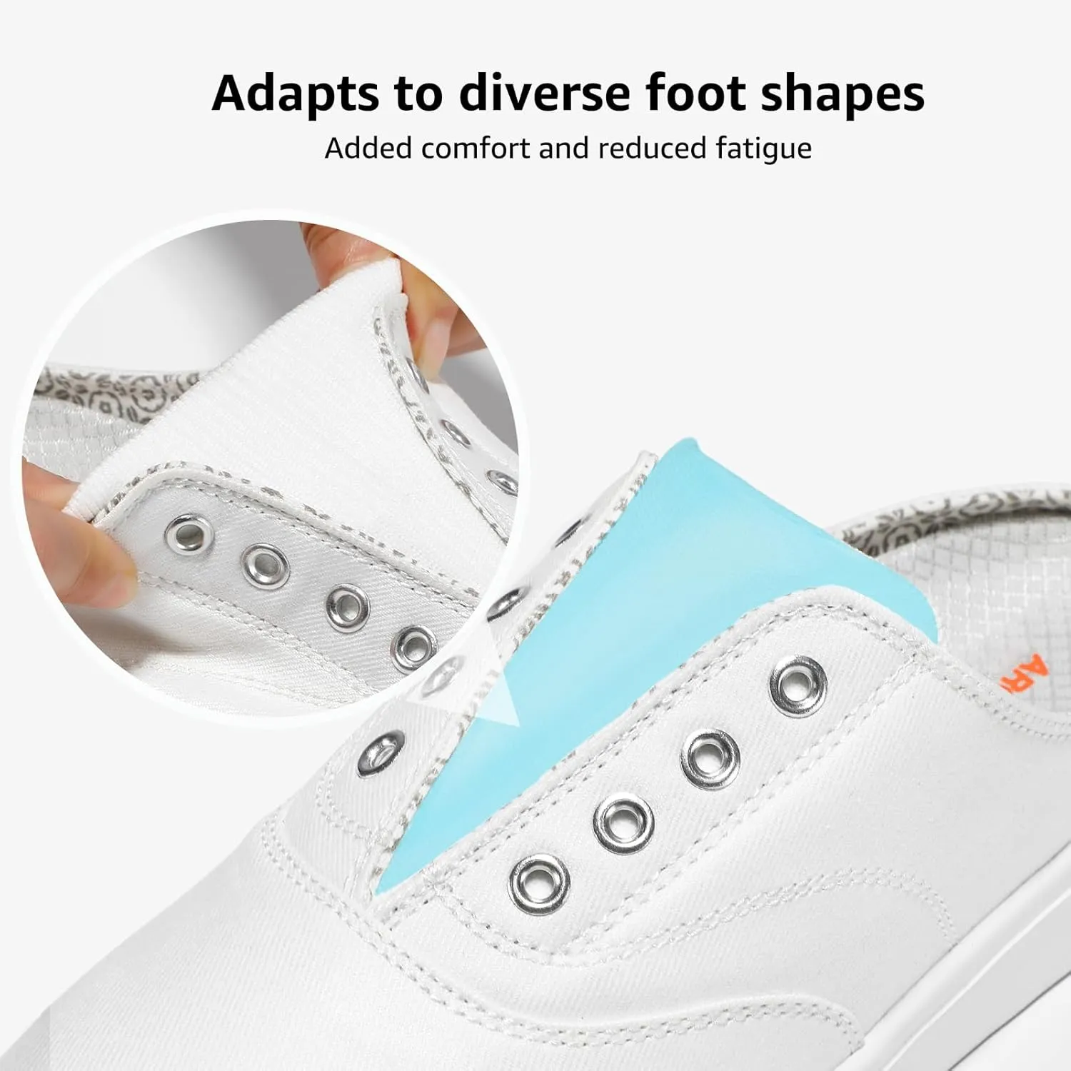 STQ Slip On Orthopedic Wide ShoesLightweight Women Backless Casual Plantar Fasciitis Relief Mule Sneakers