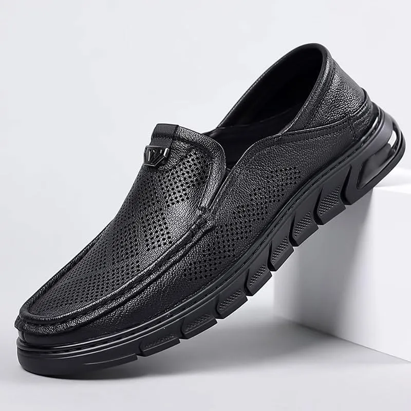 Stylish Men's Cap Toe Oxford Dress Shoes in Premium Leather with Polished Finish for Business Attire
