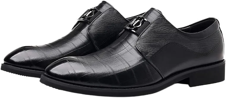 Stylish Men's Cap Toe Oxford Dress Shoes in Premium Leather with Polished Finish for Professional Wear
