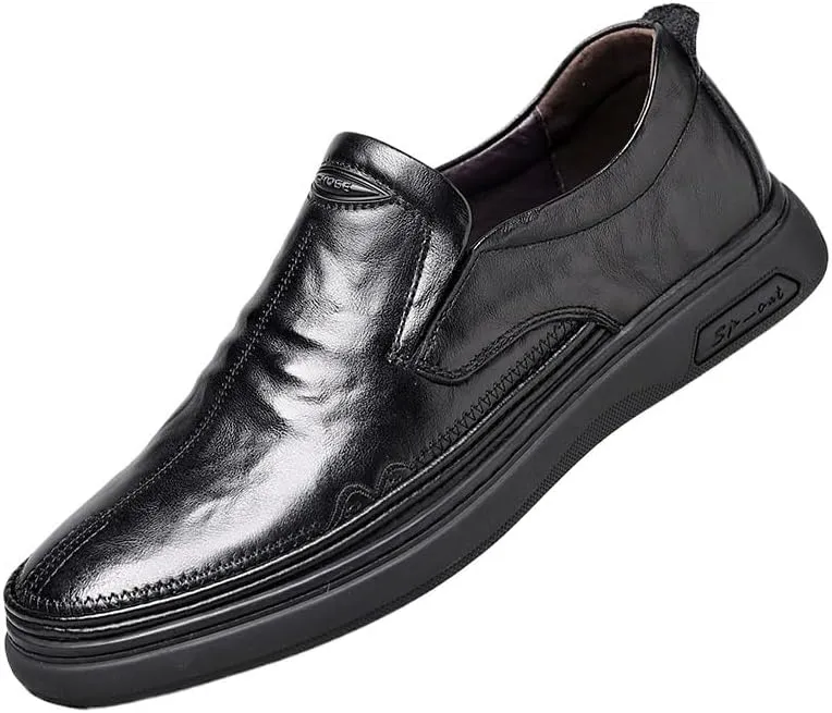 Stylish Men's Cap Toe Oxford Shoes in Premium Leather with Polished Finish for Professional Attire