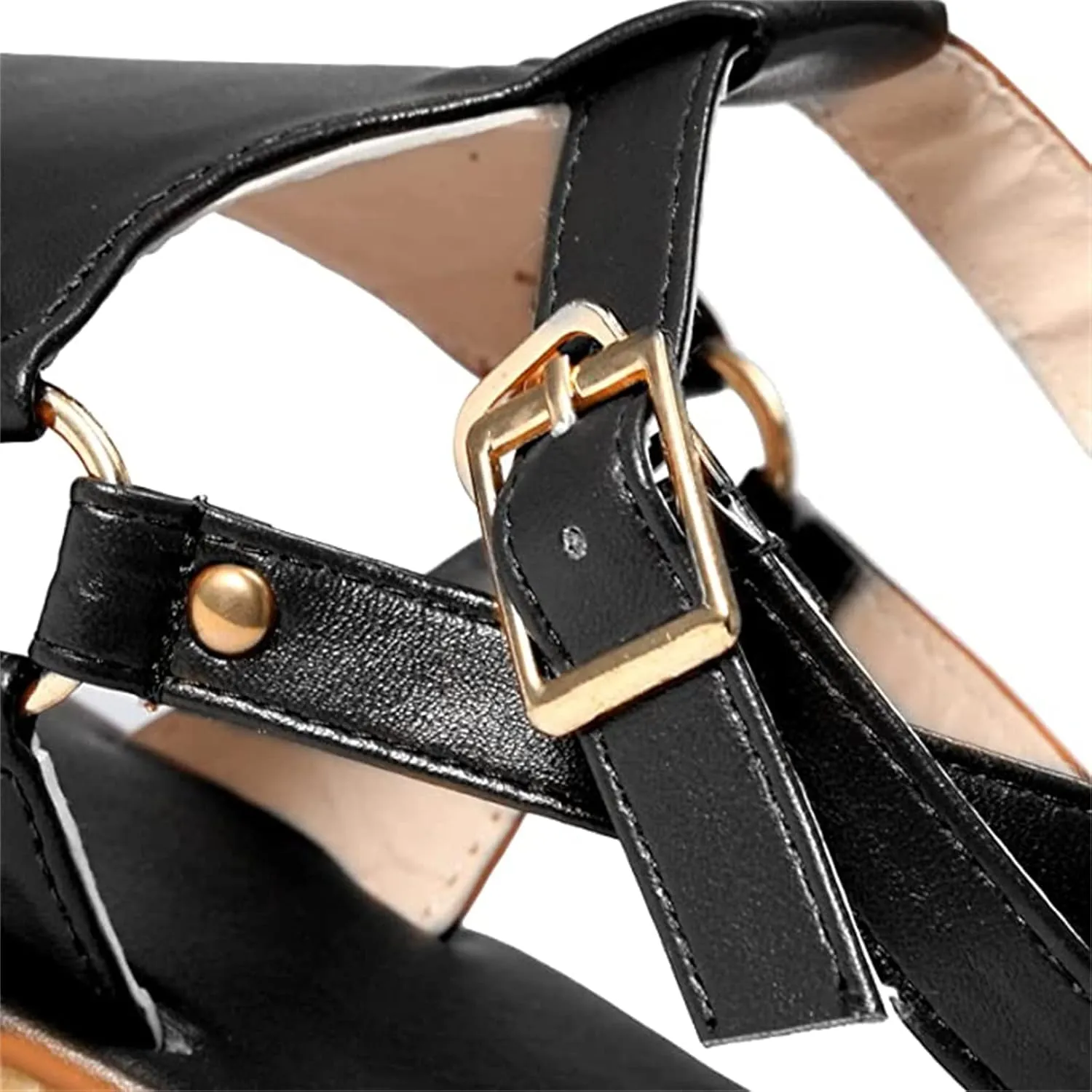 Summer Sandals For Women,Women Strappy Flat Sadals Flat Dressy Flip-Flops Clip Toe T-Strap Gladiator Thong Beach Sandals