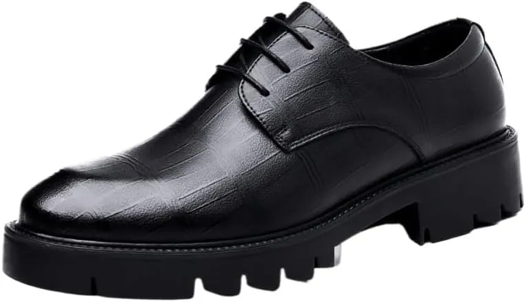 Tassel Loafers for Men Polished Leather Formal Business Shoes with Flexible Sole for Client Dinners & Cocktail Parties