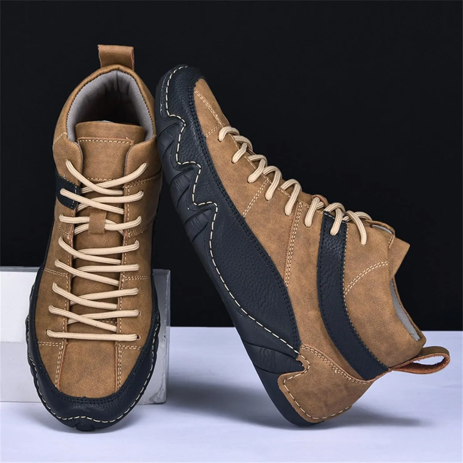 White Platform Sneakers Gym Shoes Women Men's Casual Dress Sneakers Comfortable & Lightweight Black Loafers Women Platform Womens Walking Sneakers with Arch Support