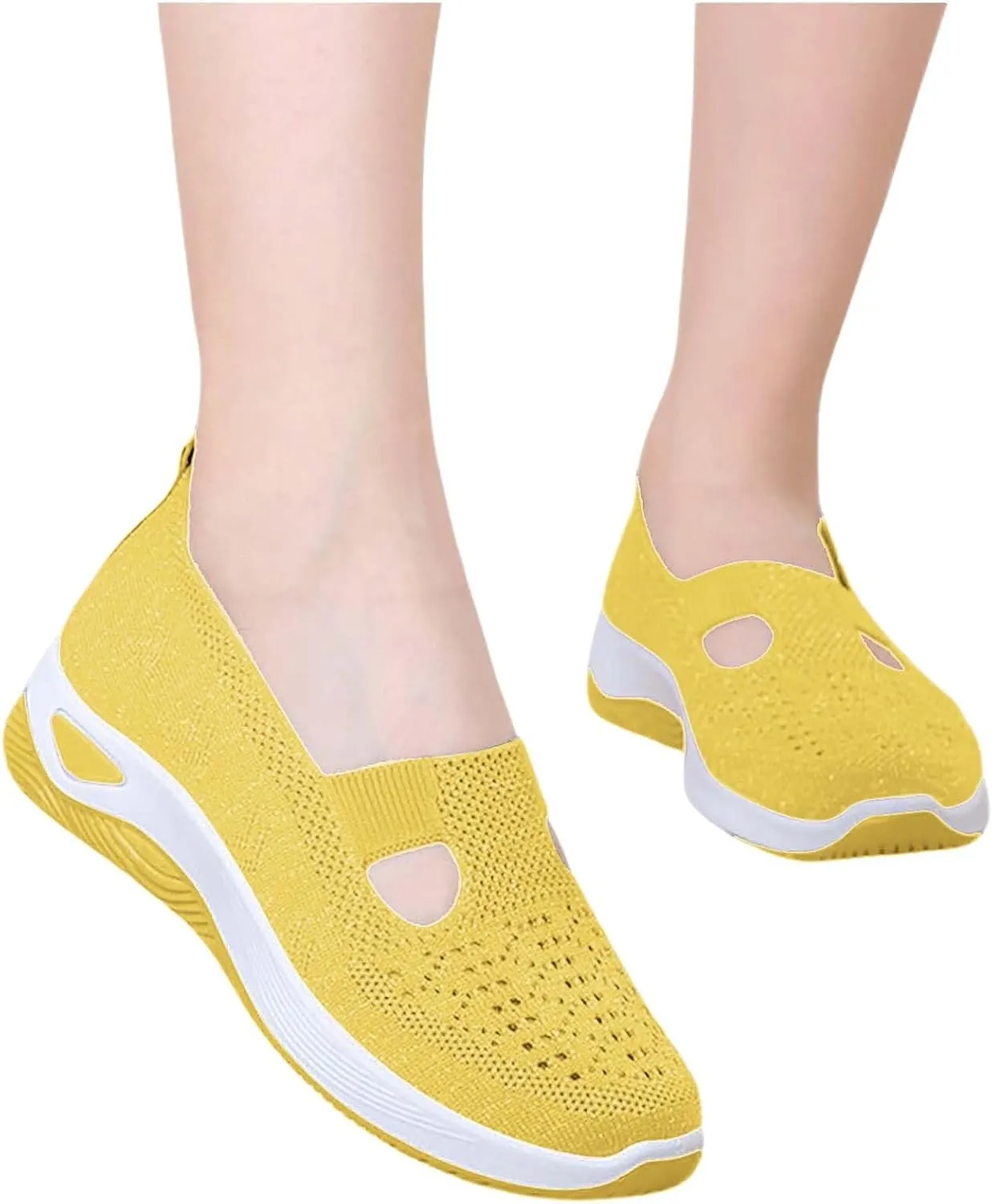 Women Shoes Casual Women Loafers Comfortable Round Toe Flats ComfortableClosed Back Lightweight Breathable Christmas Shoes for Woman Flat Shoe