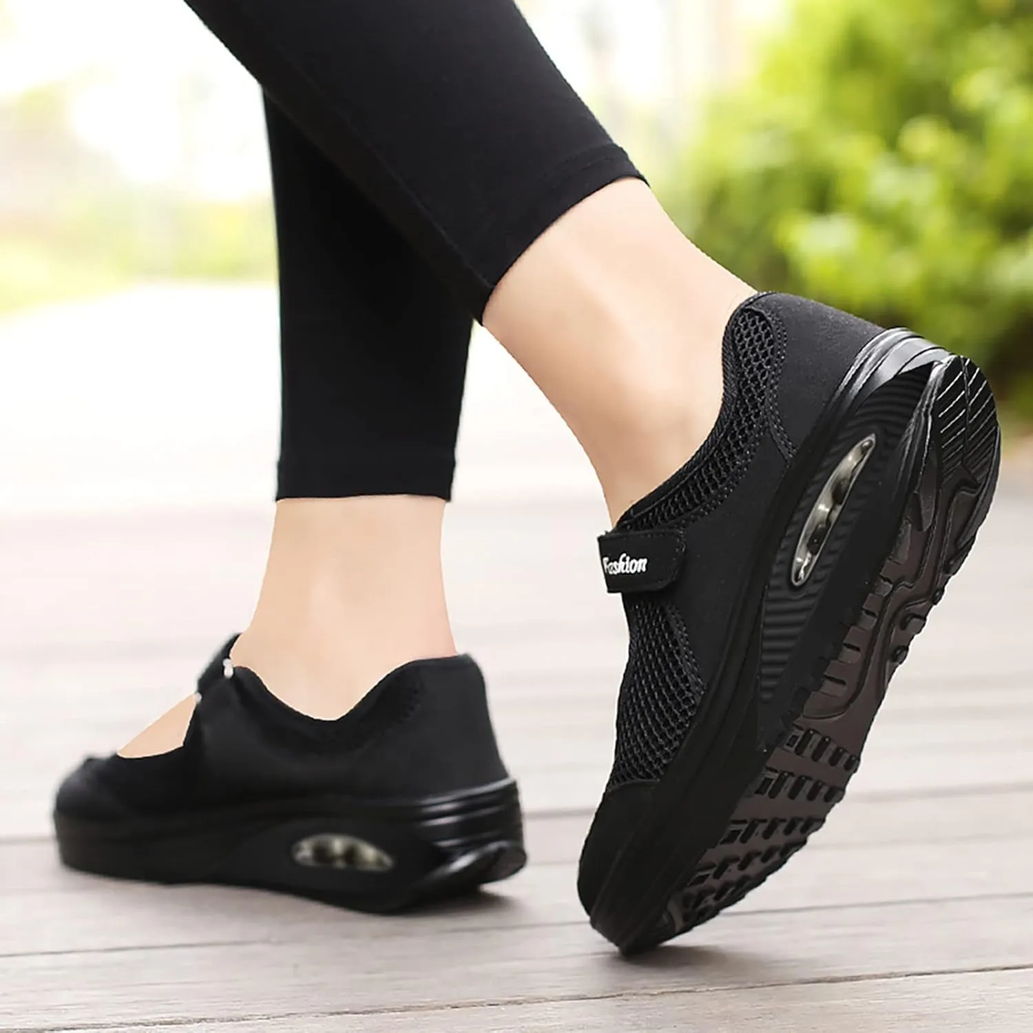 Women's Air Walking Shoes Orthopedic Diabetic Breathable with Arch Support Sneakers Casual Platform Mesh Sandals