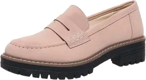 Womens Loafers Shoes Platform Chunky Penny Loafer Lug Sole Comfortable Slip On Work Casual Dress Loafers Spring Shoes 2025