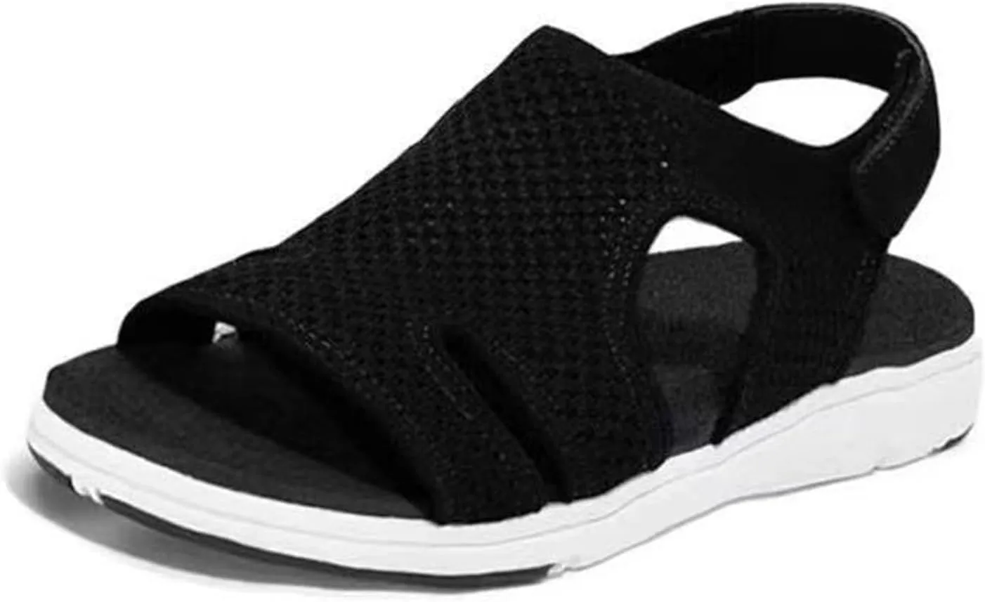 Womens Sandals Comfortable Dressy Wedge Platform Sandals Ankle Strap Summer Casual Beach Walking Orthopedic Shoes
