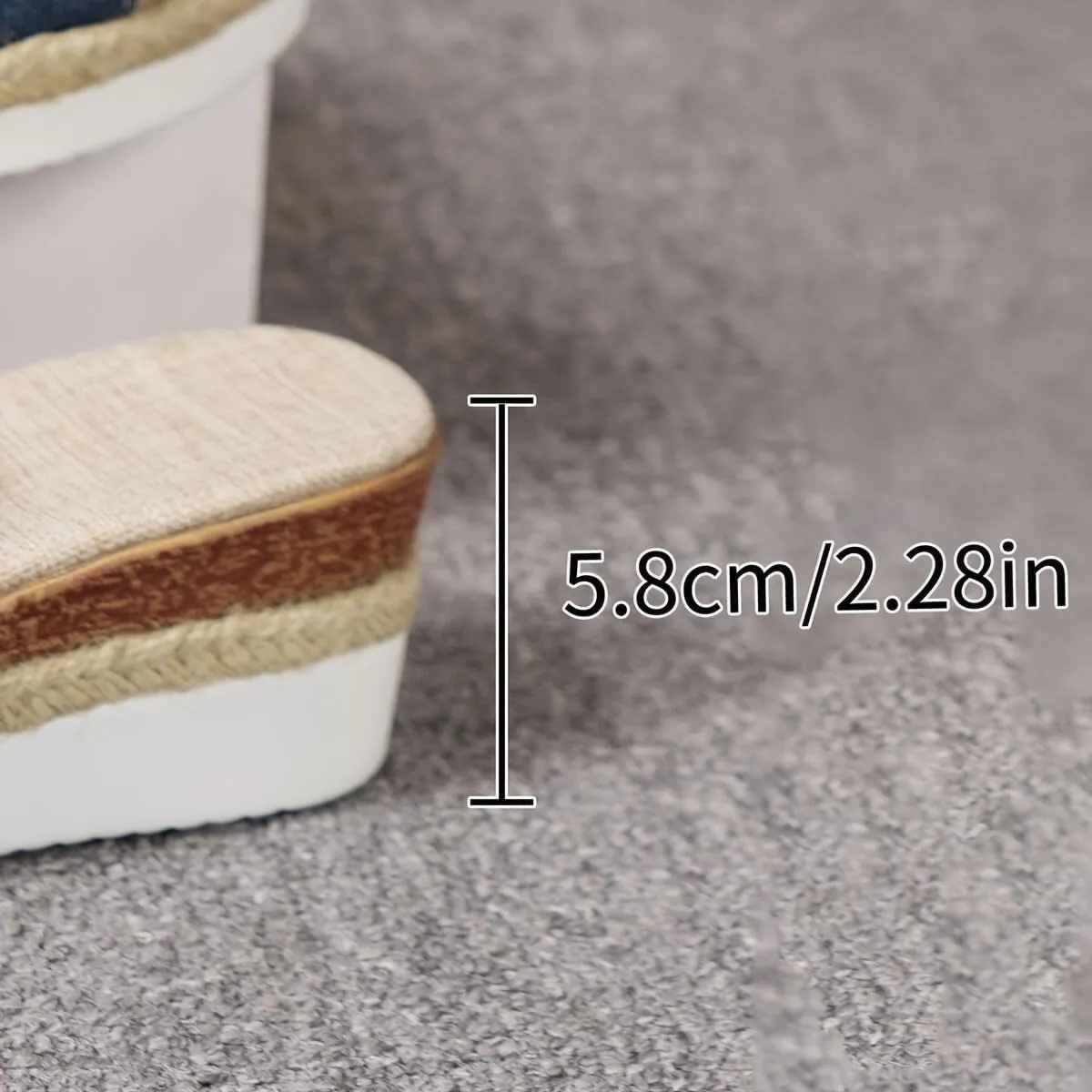 Women’s Suede Wedge Mules with Brown Leather Straps – Open-Toe Espadrille Platform Slides – Casual Summer Shoes for Everyday Wear (Sizes 6–11)